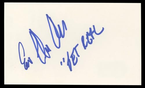 Eric Christian Olsen NCIS: Los Angeles Signed 3x5 Index Card BAS #BL98832