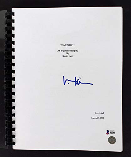 Val Kilmer Authentic Signed Tombstone Movie Script Autographed BAS