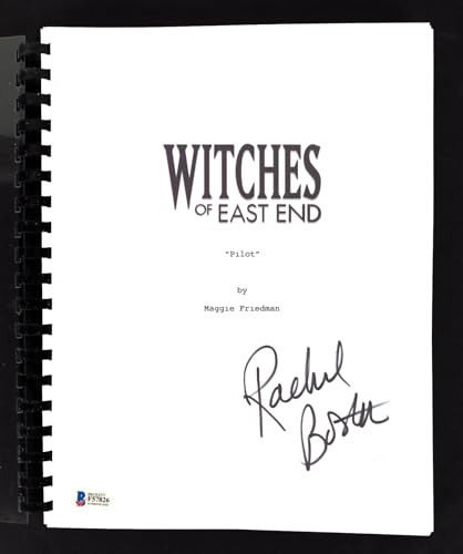 Rachel Boston Signed Witches of East End Pilot Episode Tv Script BAS #F57826
