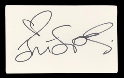 Tori Spelling Beverly Hills 90210 Authentic Signed 3x5 Index Card BAS #BL96671