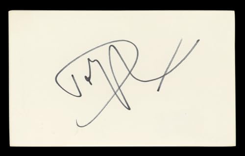 Dolph Lundgren The Expendables Authentic Signed 3x5 Index Card BAS #BL96411
