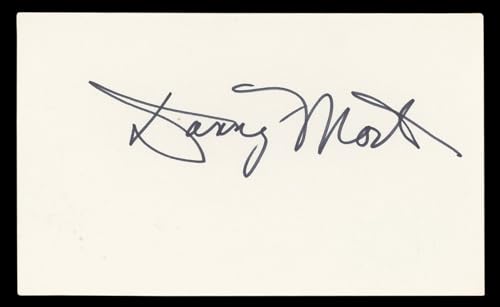 Don Most Happy Days Authentic Signed 3x5 Index Card Autographed BAS #BL96798