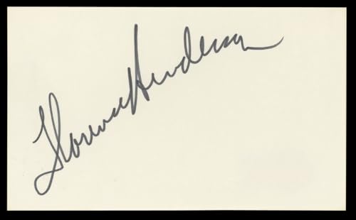 Florence Henderson The Brady Bunch Authentic Signed 3x5 Index Card BAS #BL98863