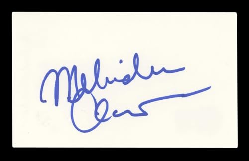 Melinda Clarke Spawn Authentic Signed 3x5 Index Card Autographed BAS #AD70169