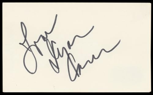 Dyan Cannon Heaven Can Wait Signed 3x5 Index Card Autographed BAS #BM57065