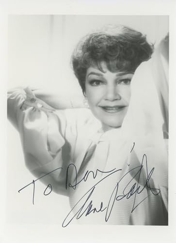 Anne Baxter The Ten Commandments Authentic Signed 5x7 Photo BAS #BK43337