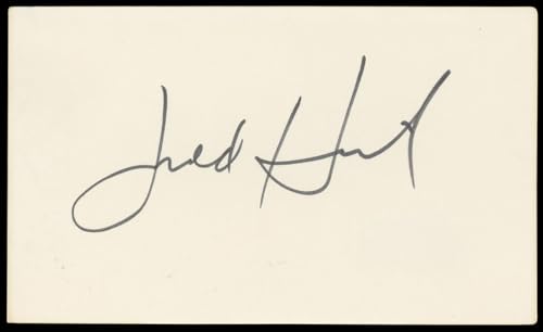 Judd Hirsch Independence Day Authentic Signed 3x5 Index Card BAS #BL98620