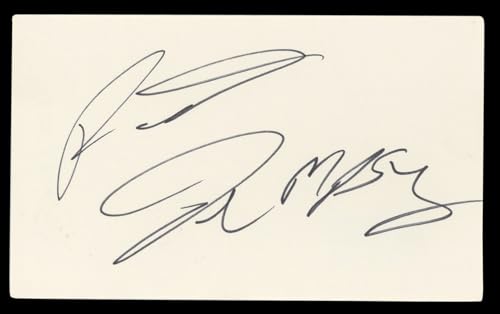 Patrick Dempsey Grey's Anatomy Authentic Signed 3x5 Index Card BAS #BL98501
