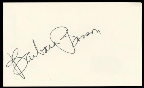 Barbara Bosson Hill Street Blues Signed 3x5 Index Card Autographed BAS #AD70424