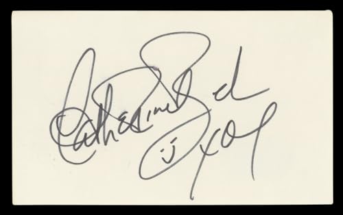 Catherine Bach The Dukes Of Hazzard "XO" Signed 3x5 Index Card BAS #BL96767