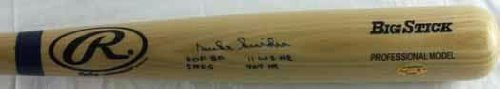 Dodgers Duke Snider 4 Inscriptions Authentic Signed Baseball Bat Rj Authentic