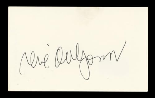 René Auberjonois Star Trek Signed 3x5 Index Card Autographed BAS #AD70187