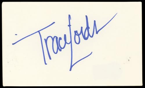 Traci Lords Cry-Baby Authentic Signed 3x5 Index Card Autographed BAS #BN89392