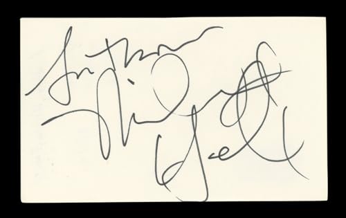 Anthony Michael Hall The Breakfast Club Signed 3x5 Index Card BAS #BL96675