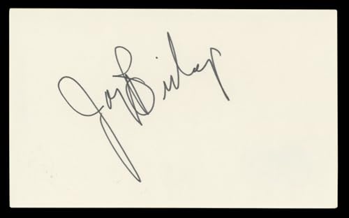 Joey Bishop Ocean's 11 Authentic Signed 3x5 Index Card Autographed BAS #BL98464