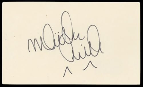 Mädchen Amick Twin Peaks Signed 3x5 Index Card Autographed BAS #AD70386