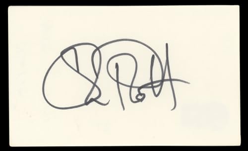 Oliver Platt The Bear Authentic Signed 3x5 Index Card Autographed BAS #BL96500