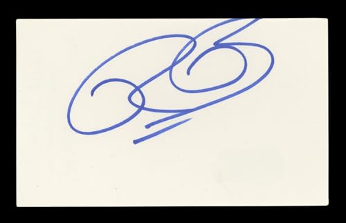 Rick Baker Planet of the Apes Signed 3x5 Index Card Autographed BAS #AD70346