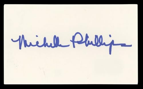 Michelle Phillips Knots Landing Authentic Signed 3x5 Index Card BAS #BL96505
