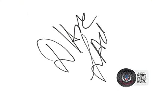 Diane Ladd Alice Authentic Signed 3x5 Index Card Autographed BAS #BJ63931