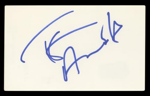 Tom Arnold Roseanne Authentic Signed 3x5 Index Card Autographed BAS #BL96540