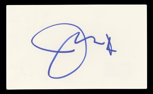Jeri Ryan Star Trek Voyager Authentic Signed 3x5 Index Card BAS #BL96713