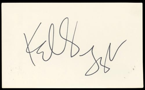 Kelly Lynch Road House Authentic Signed 3x5 Index Card Autographed BAS #BN89166