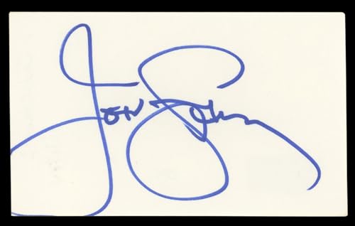 John Stamos Full House Authentic Signed 3x5 Index Card Autographed BAS #BL98569