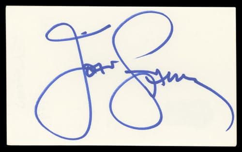 John Stamos Full House Authentic Signed 3x5 Index Card Autographed BAS #BL98568
