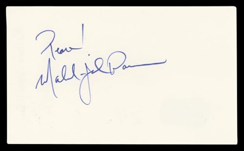 Malcolm-Jamal Warner The Cosby Show Authentic Signed 3x5 Index Card BAS #BL96866