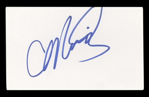 Mario Lopez Saved By The Bell Authentic Signed 3x5 Index Card BAS #BL96401