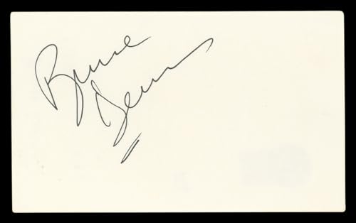 Bruce Dern The Hateful Eight Authentic Signed 3x5 Index Card BAS #BL96821