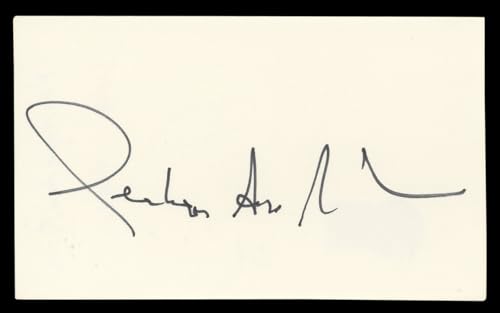 Penelope Ann Miller Carlito's Way Authentic Signed 3x5 Index Card BAS #BL96907