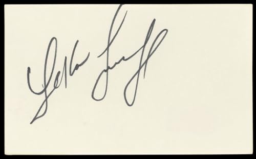 Yakov Smirnoff Night Court Authentic Signed 3x5 Index Card BAS #BL98611