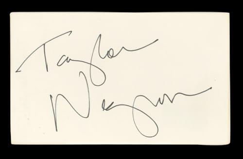 Taylor Negron The Last Boy Scout Authentic Signed 3x5 Index Card BAS #BL96938