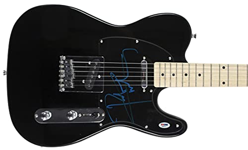 Pete Townshend The Who Authentic Signed Black Electric Guitar PSA/DNA #S80871