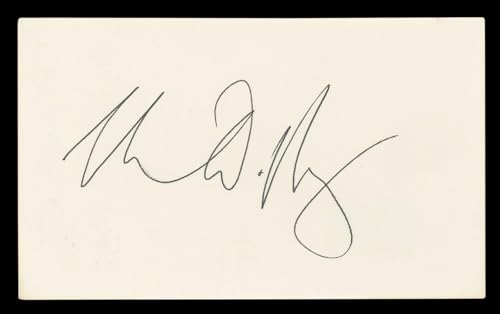 Rebecca De Mornay Risky Business Authentic Signed 3x5 Index Card BAS #BL96829