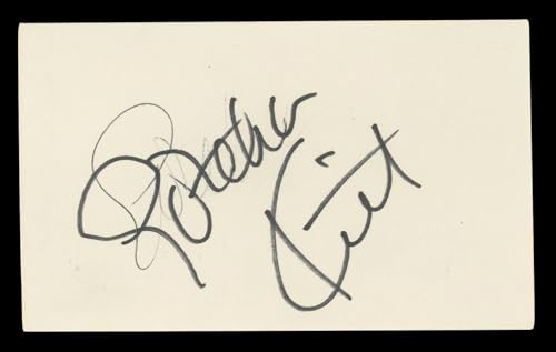 Eartha Kitt Emperor's New Groove Authentic Signed 3x5 Index Card BAS #BL96900