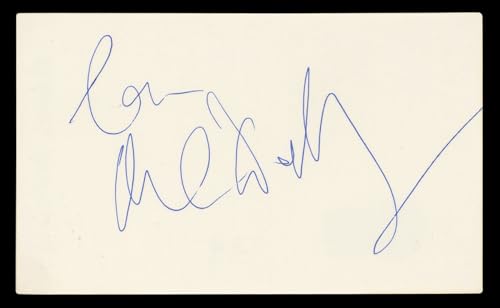 Rebecca De Mornay Risky Business Authentic Signed 3x5 Index Card BAS #BL96825