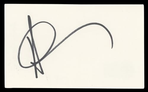 Andy Garcia The Untouchables Authentic Signed 3x5 Index Card BAS #BL96359
