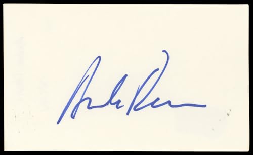 Andrew Davis Holes Authentic Signed 3x5 Index Card Autographed BAS #BN89226