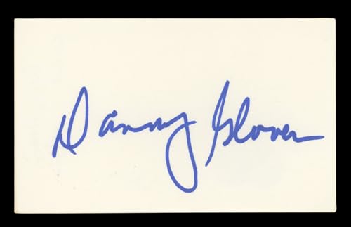 Danny Glover Lethal Weapon Signed 3x5 Index Card Autographed BAS #BL96619