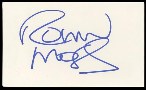 Ronn Moss The Bold and the Beautiful Signed 3x5 Index Card BAS #BL98600