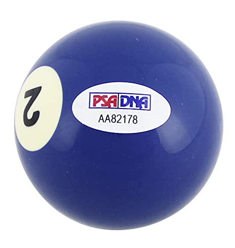 Willie Mosconi Authentic Signed Billiards Pool #2 Ball Autographed PSA #AA82178