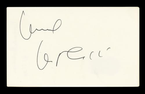 Bernardo Bertolucci The Last Emperor Signed 3x5 Index Card BAS #AD70324