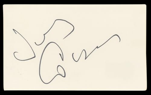 James Coburn The Magnificent Seven Authentic Signed 3x5 Index Card BAS #BL98490