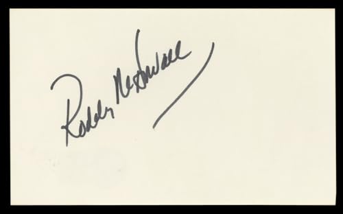 Roddy McDowall Planet Of The Apes Authentic Signed 3x5 Index Card BAS #BL98876