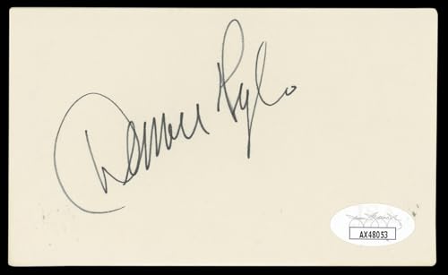 Denver Pyle The Andy Griffith Show Authentic Signed 3x5 Index Card JSA #AX48053