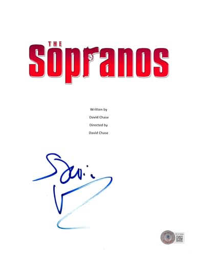 Steven Van Zandt The Sopranos Authentic Signed 8.5x11 Script Cover BAS #BC37808