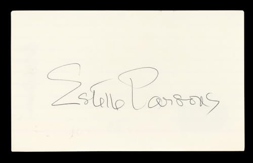 Estelle Parsons Bonnie and Clyde Authentic Signed 3x5 Index Card BAS #BL96432